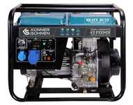 Generator diesel 230V, 6,5 kW Könner & Söhnen KS 8100HDE (EURO V)