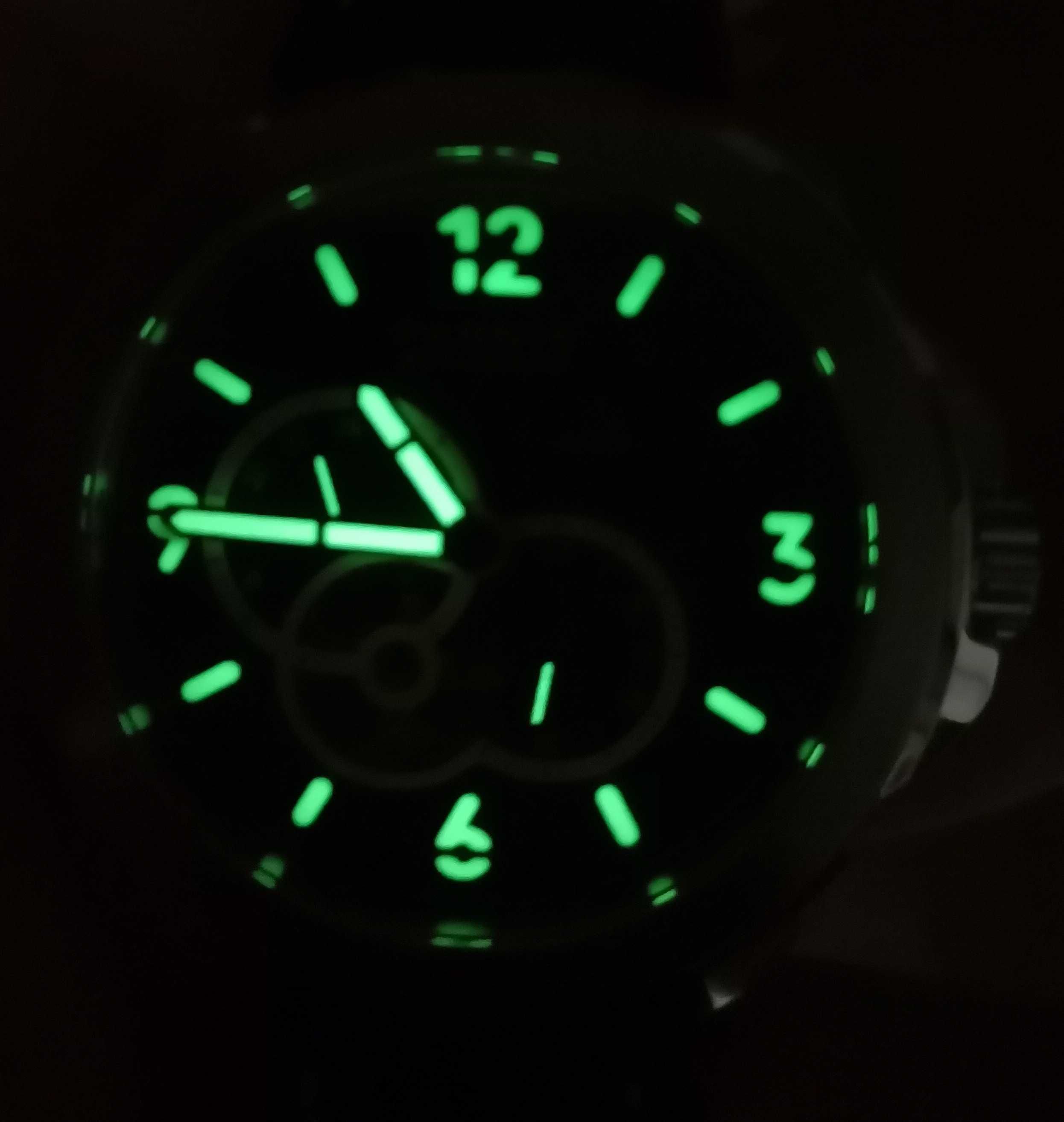 Parnis Pilot 45 mm Automatic 24 h Japonez Miyota 8215