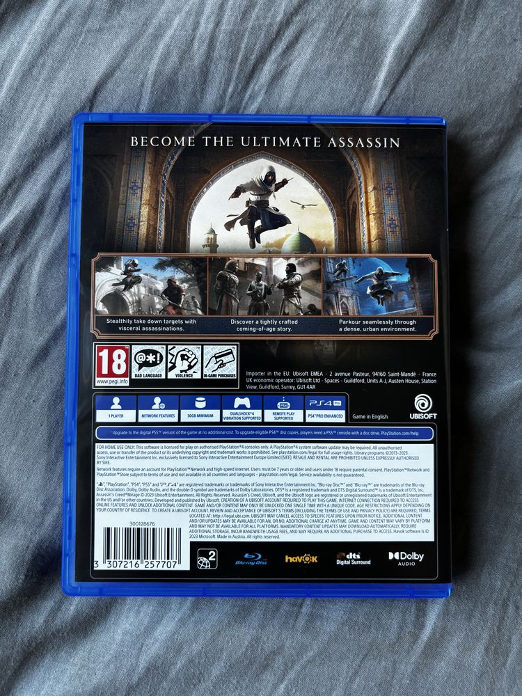 Assasin Creed Mirage PS4