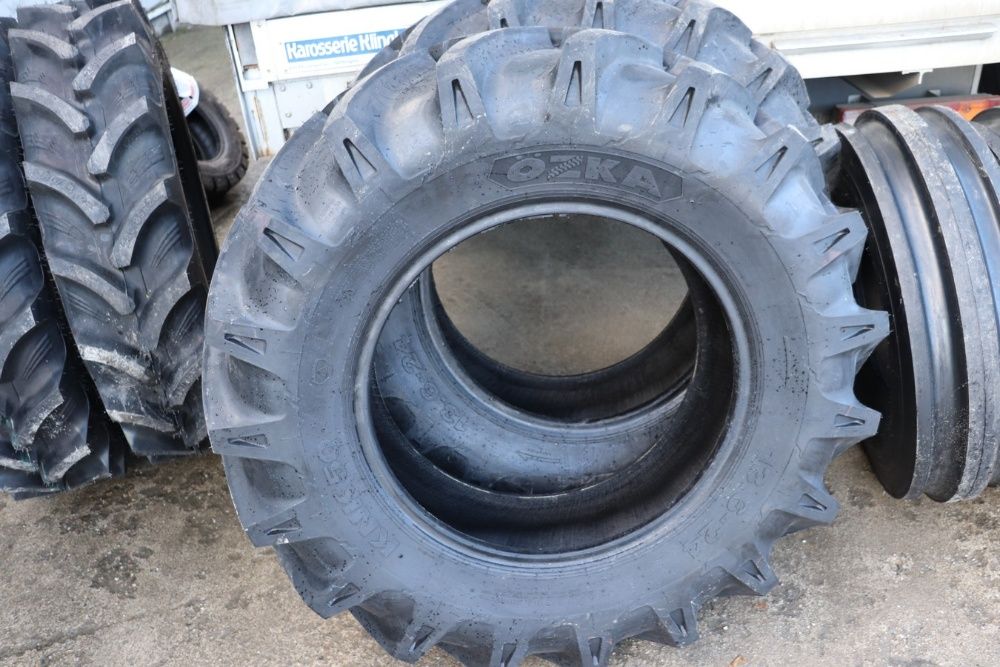 Cauciucuri noi 13.6-24 OZKA 8PR anvelope tractor R24 garantie factura