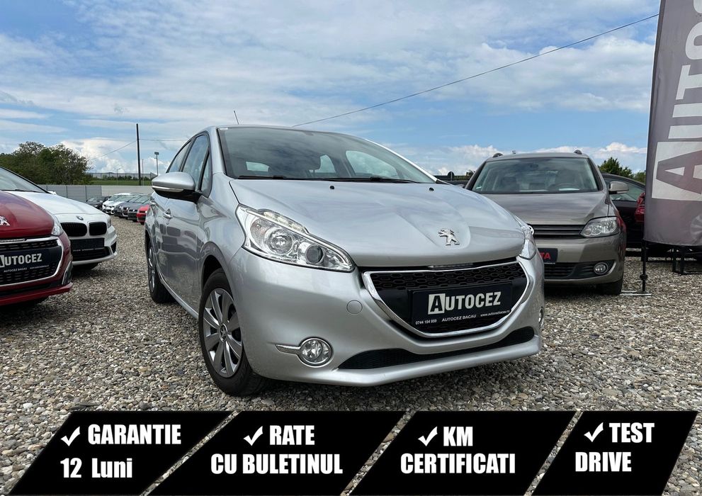 Peugeot 208 2014 Benzină 1.2 Led/Senzori/RATE/GARANTIE