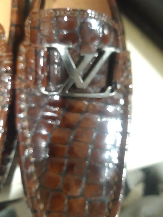 Vand mocasini, pantofi verati/luis vitton