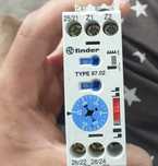 Releu multifuncțional de timp FINDER 87.02- 24-240VAC/VDC