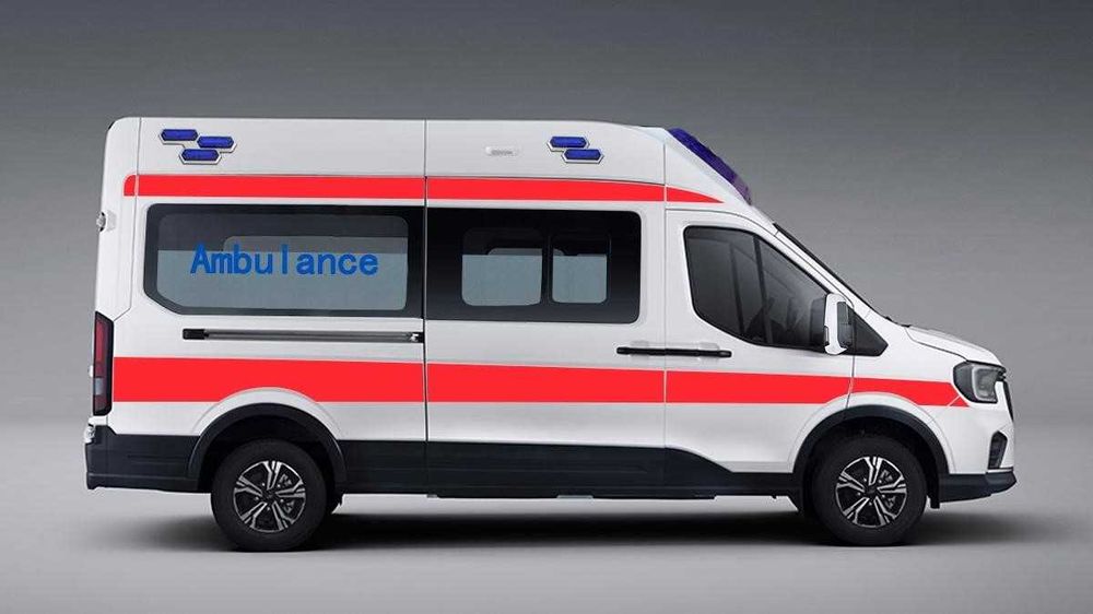 Ford Transit T8 EV Ambulance электрическая машина скорой помощи/406 КМ