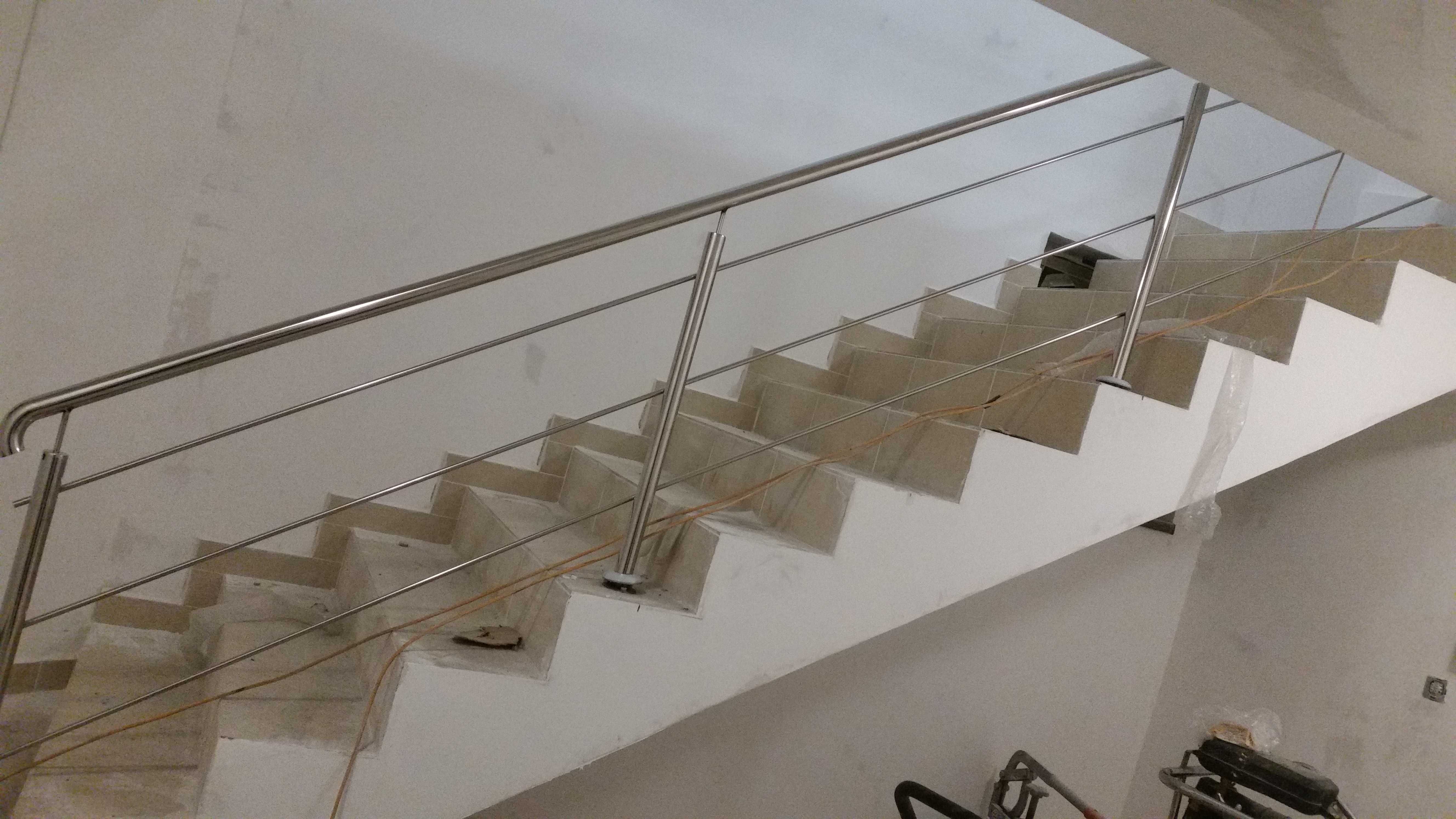 Balustrade din inox, balustrada inox,mana curenta inox