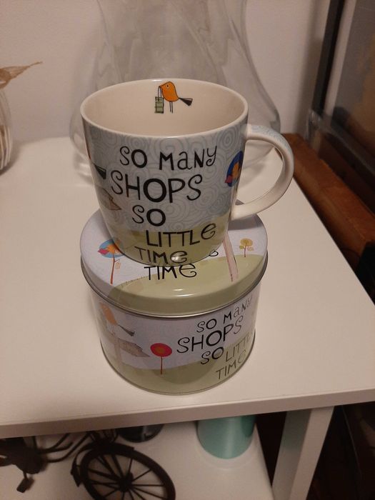 Cana cadou pt shopaholics "So many shops, so little time"