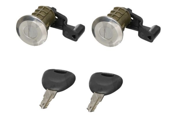 Set yale inchidere Renault Clio 2, Master 1998-2010, Scenic 1999-2003, Thalia/Symbol 1999-2008, Megane 1999-2002, cu 2 butuci blocare usa, stanga/dreapta, fata,