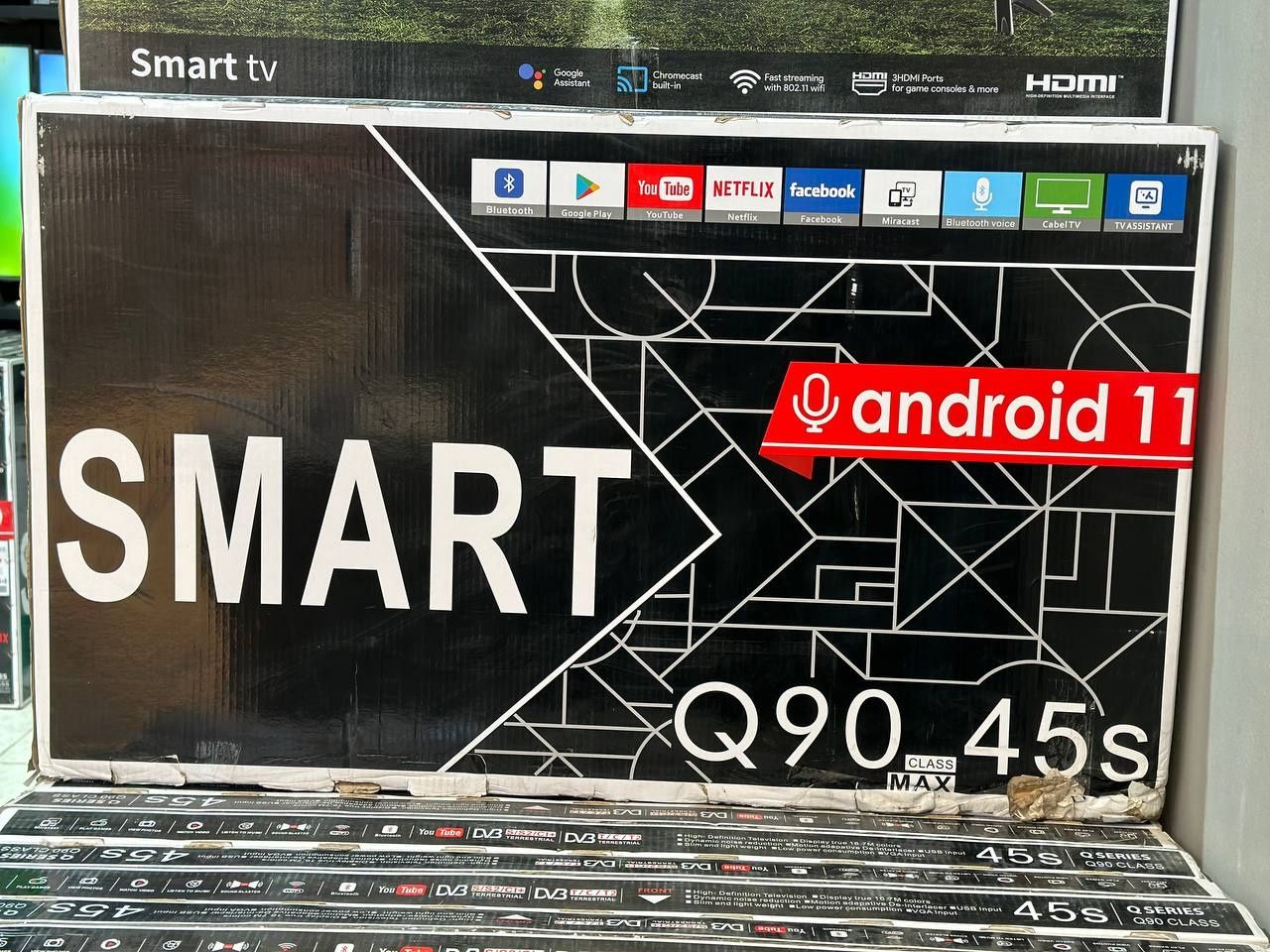 45smart tv android