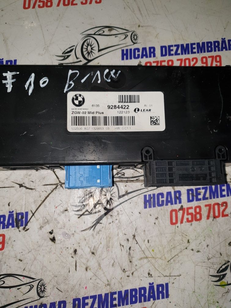 Modul ZGW MID bmw seria 5 f10 cod 9284422