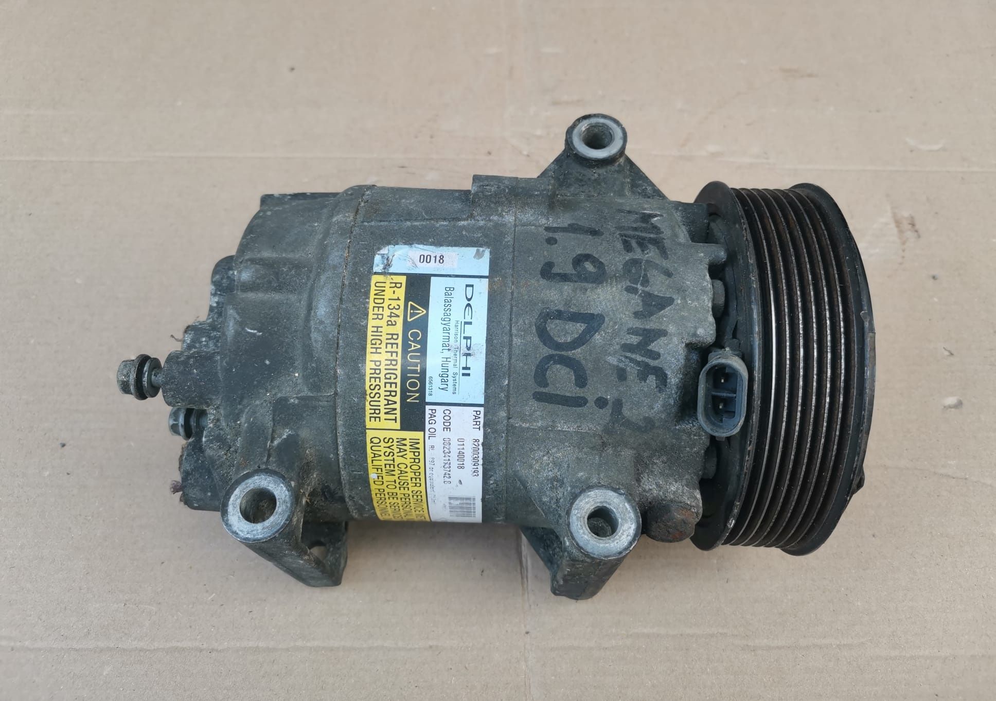 Compresor radiator clima Renault Megane 2 II Scenic 1.9tdi 8200309193