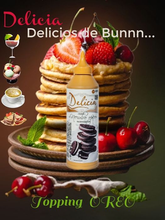 Topping DELICIA, delicios de Bunn...