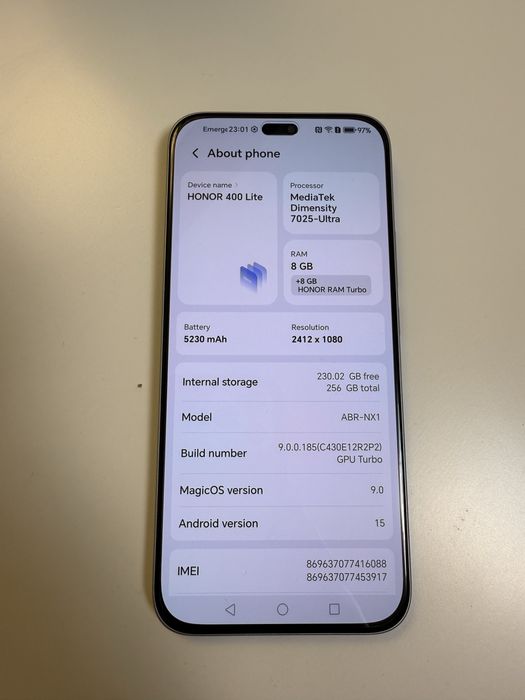 Honor 400 lite 256GB