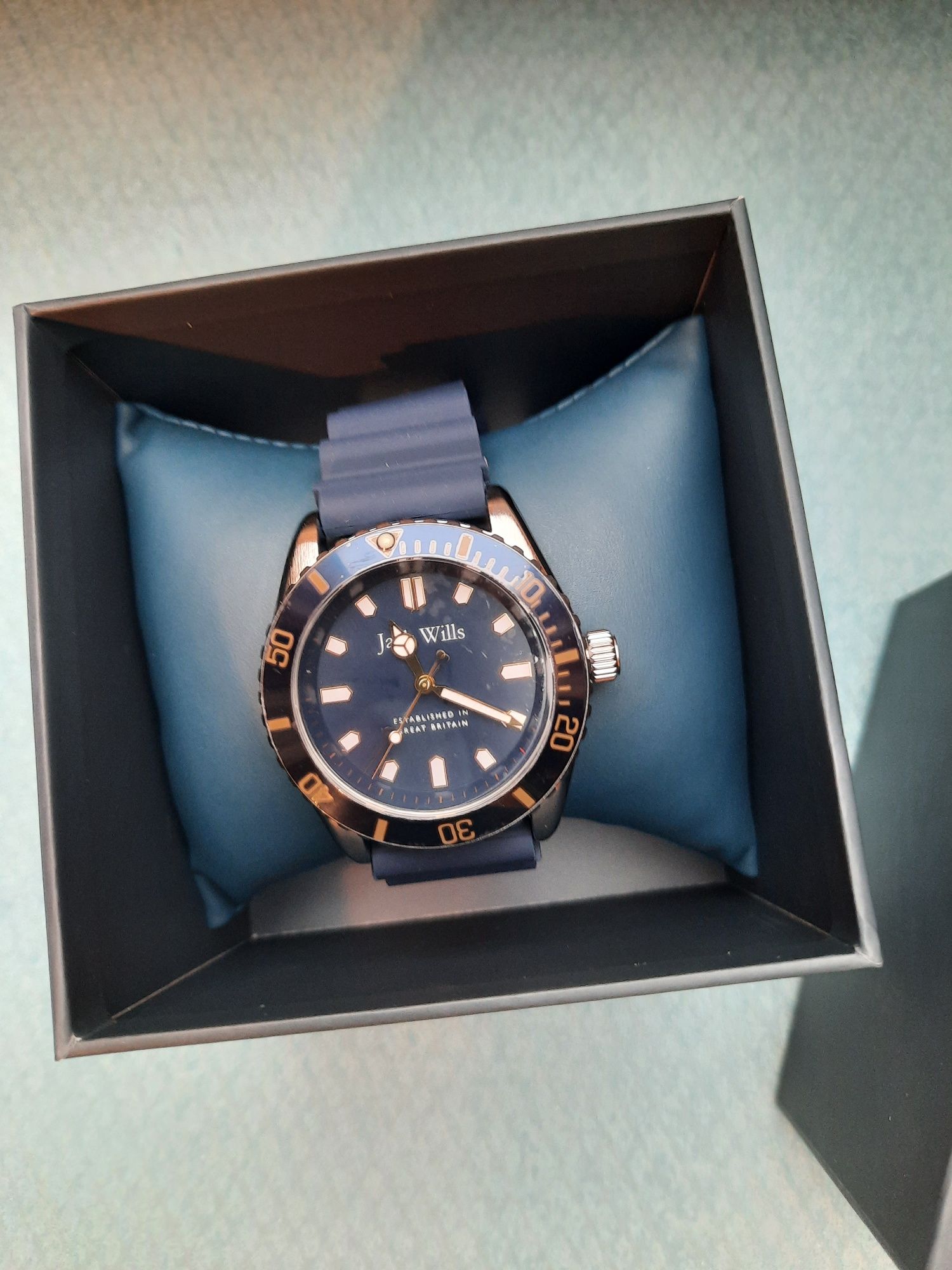 Часовник Jack Wills Black Stone