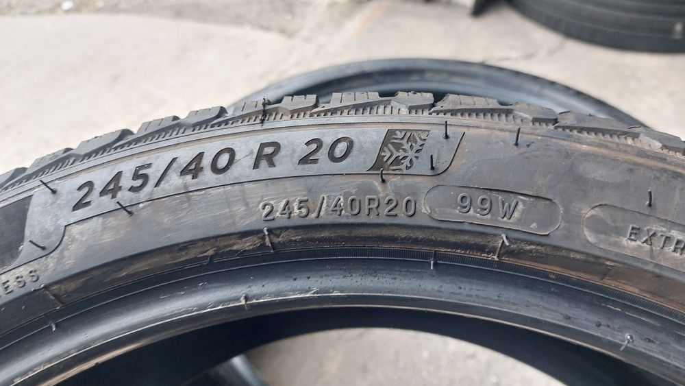 Зимни гуми 245/40/20 Michelin Pilot Alpin 5 2 броя