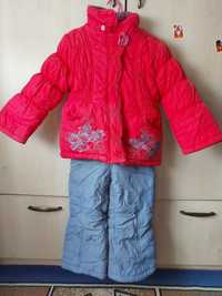 Комбинезон и куртка для девочки 2-3 года