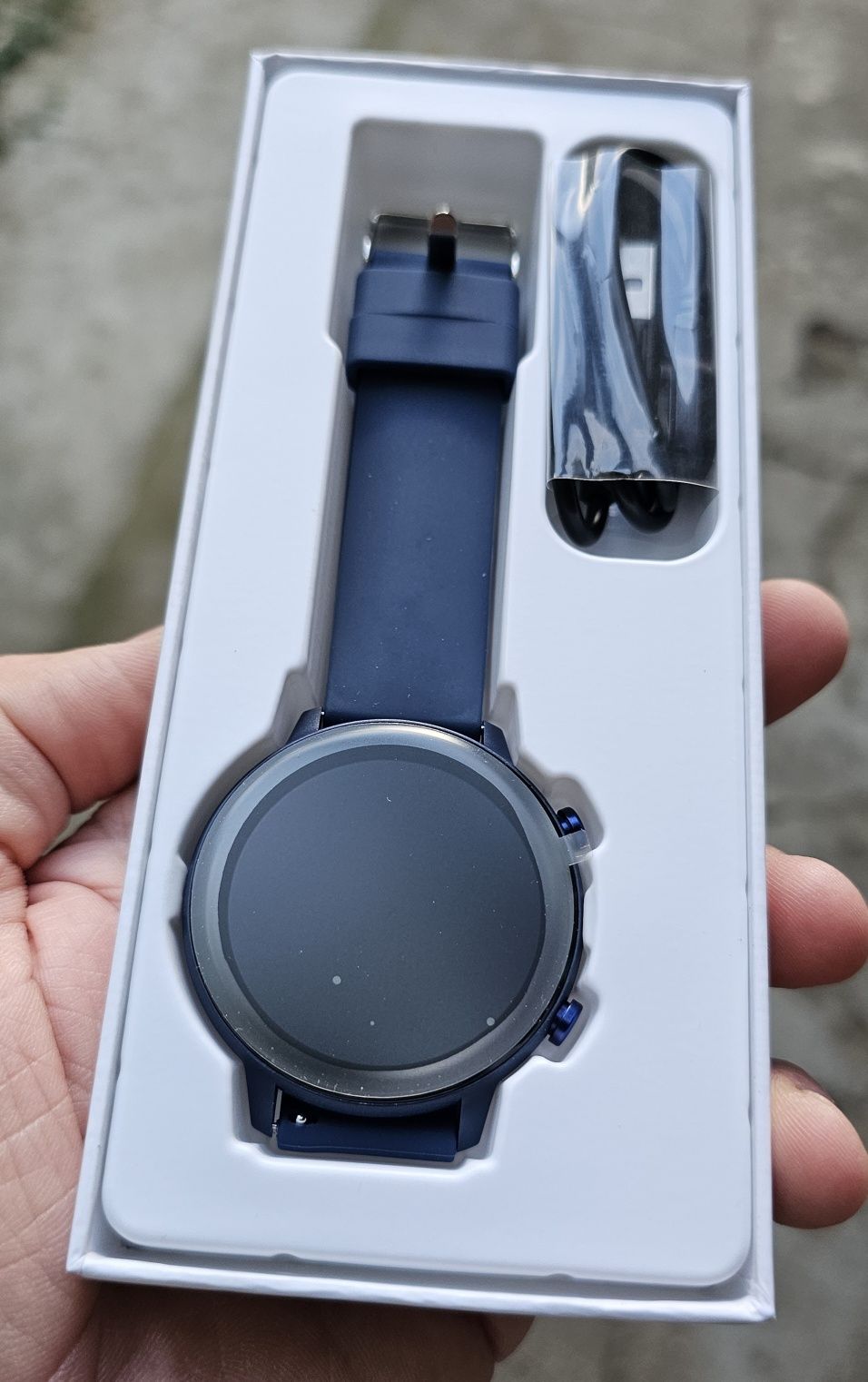 Smartwatch Elegant Bleumarin Sigilat Bluetooth