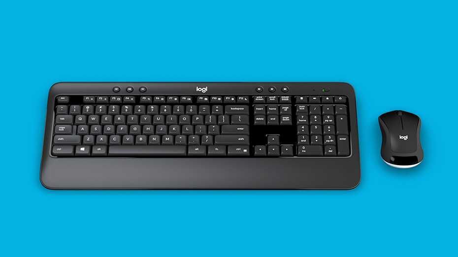 Беспроводная клавиатура и мышь - Logitech MK540