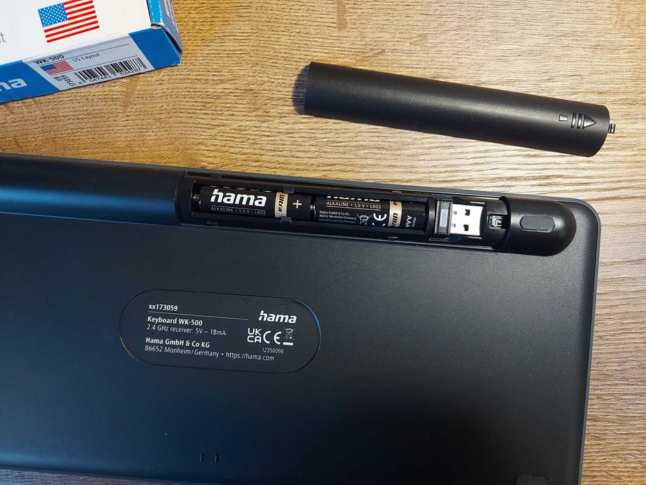 Vand kit set tastatura wireless bt bluetooth Hama WK-500 + mousepad