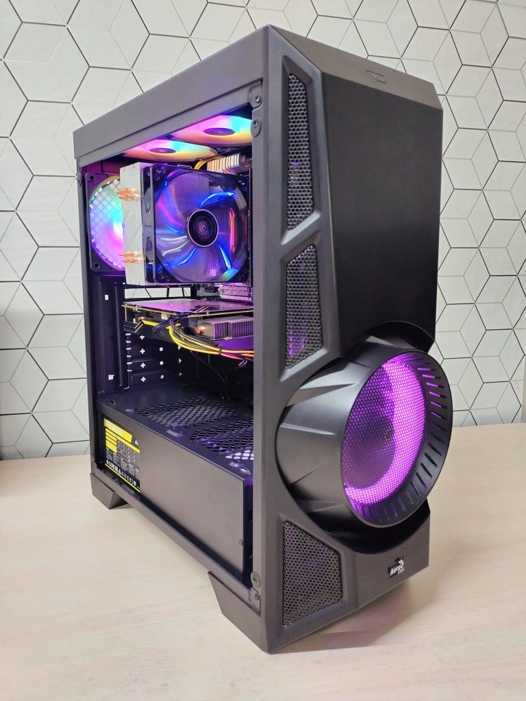 AMD Ryzen 5 3500, 32 GB RAM, RX 5500 XT, SSD+HDD мощный компьютер.