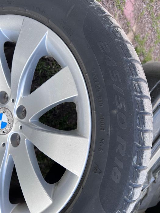Jante originale BMW  5x120 r18 runflat Pirelli Sottozero 3 impecabile