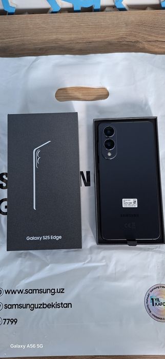Новый телефон Samsung Galaxy S25 EDGE
