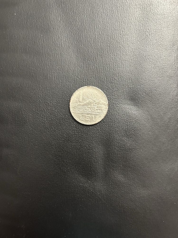 Vand moneda de 1 leu din anul 1966