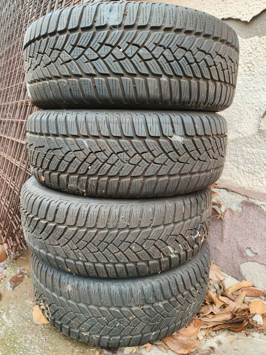 set roți iarnă 205/55/16 - Cauciucuri Fulda și Jenti tablă