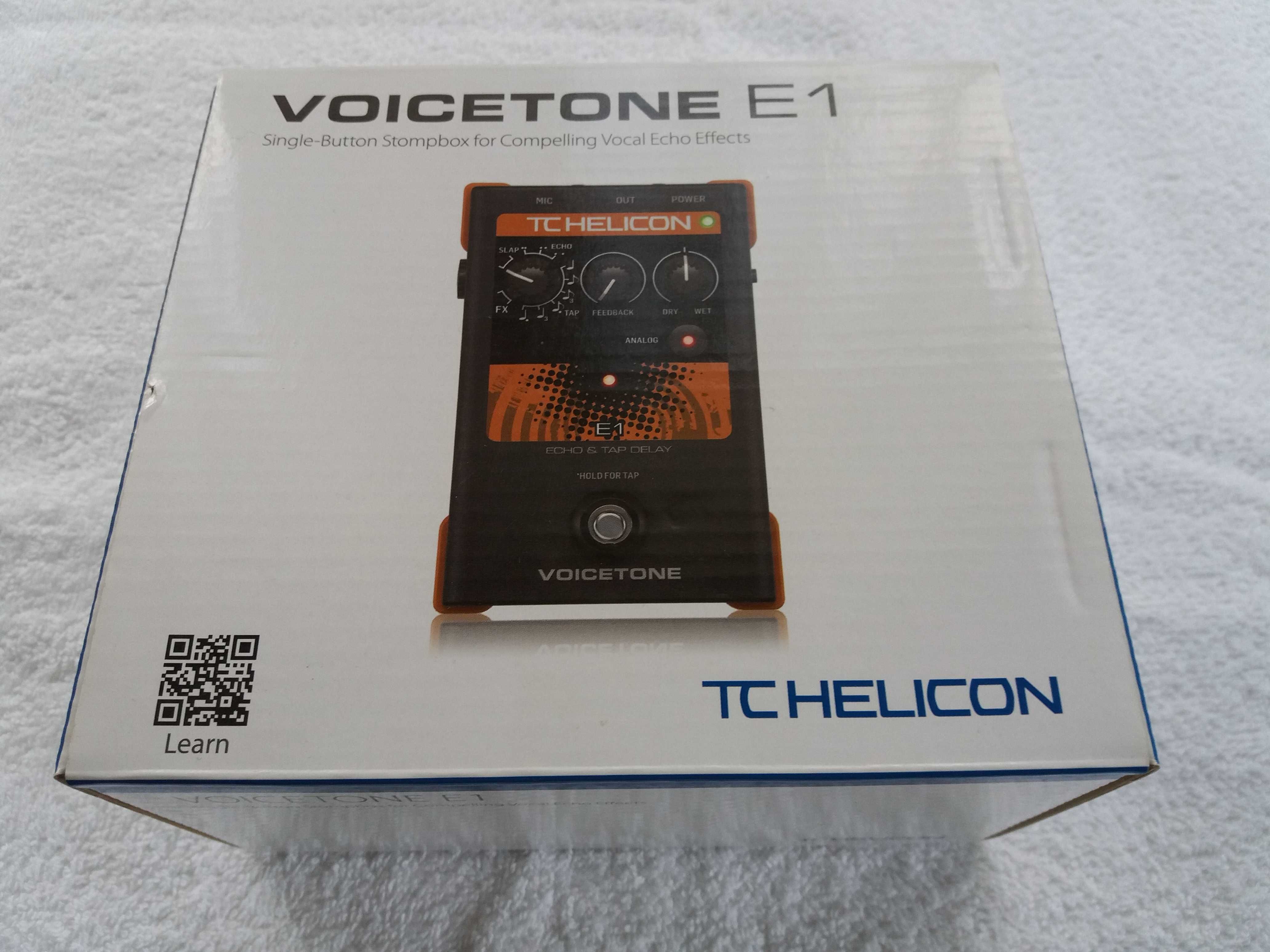 Вокален процесор за ефекти TC-Helicon VoiceTone E1 (ехо)