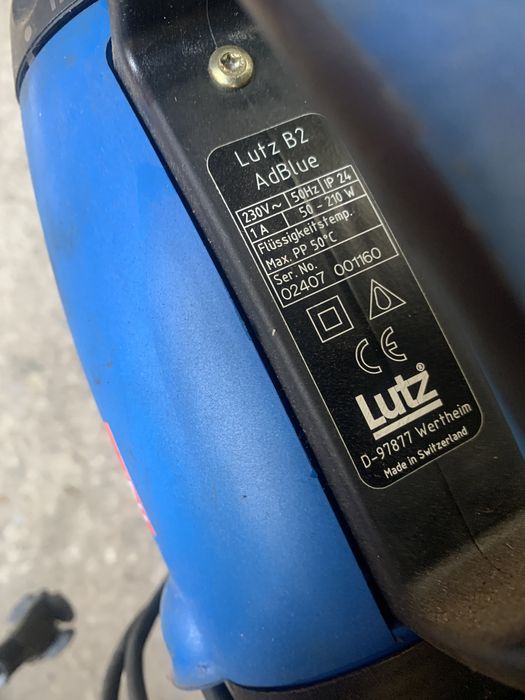 Lutz b2 помпа adblue