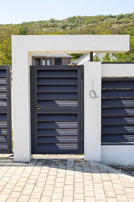 Gard tip jaluzea, tambra sipca 0.6 0.5 mm 15 ani Garantie