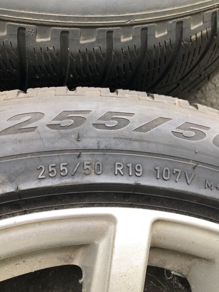 Jante R19 BMW cu anvelope/ cauciucuri 255/50 R19