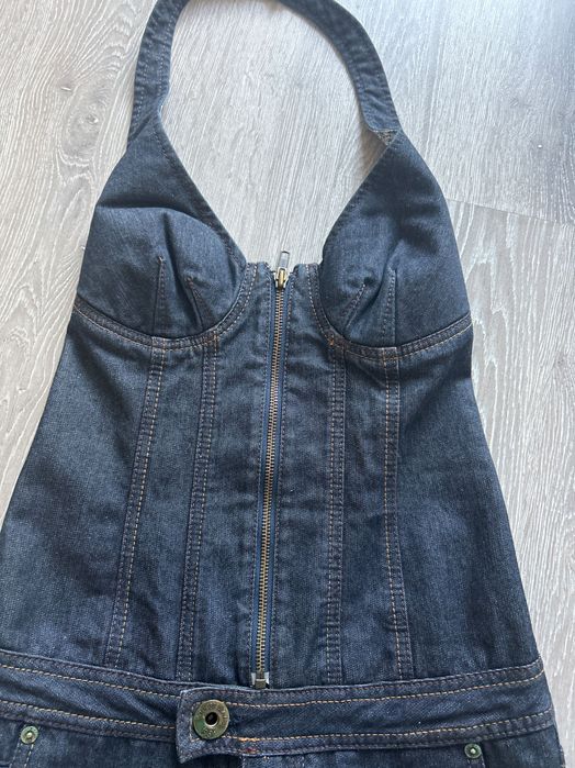 salopeta cu spatele gol Guess