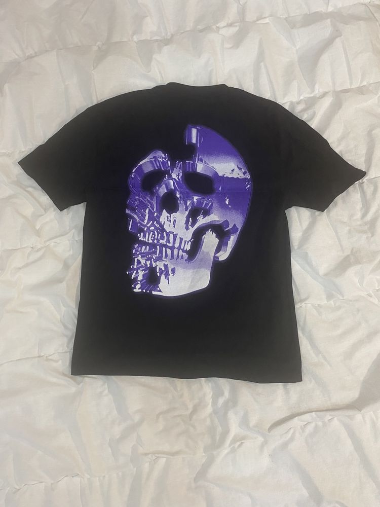 [L размер] Revenge футболка черного цвета с фиолетовым принтом