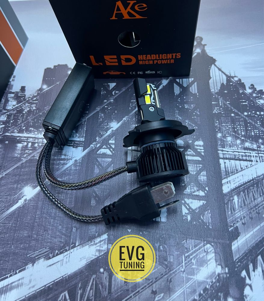 Becuri LED H4 180W 23000LM 6000K CANBUS