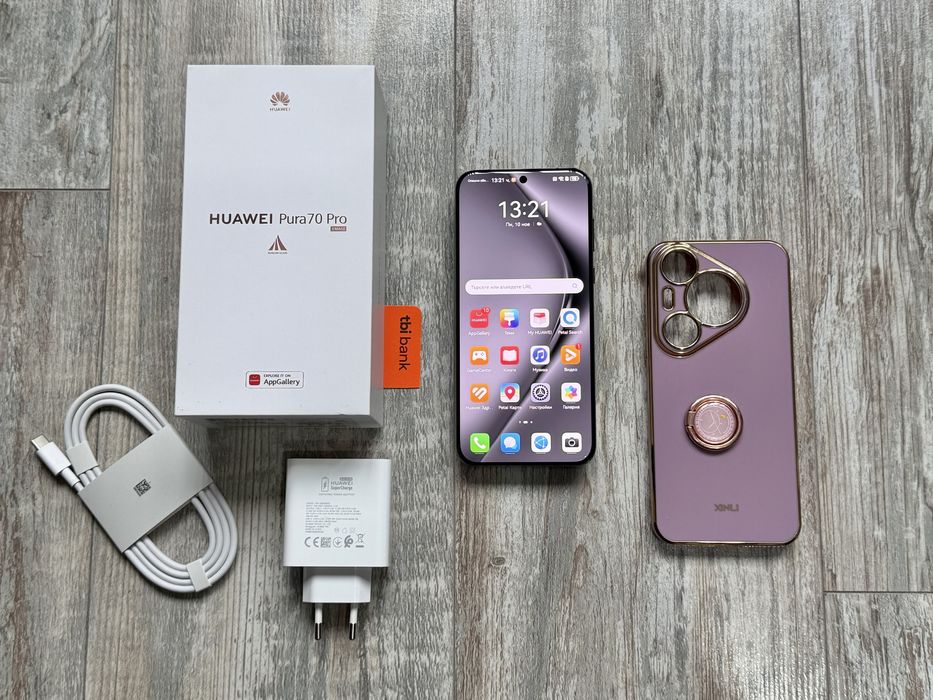 Huawei Pura 70 PRO 512 GB 5G 12 GB Ram Dual Sim Като Нов Black 100 %