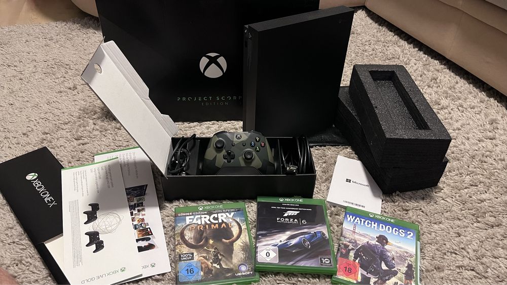 Xbox One X Scorpio Edition 1TB Full