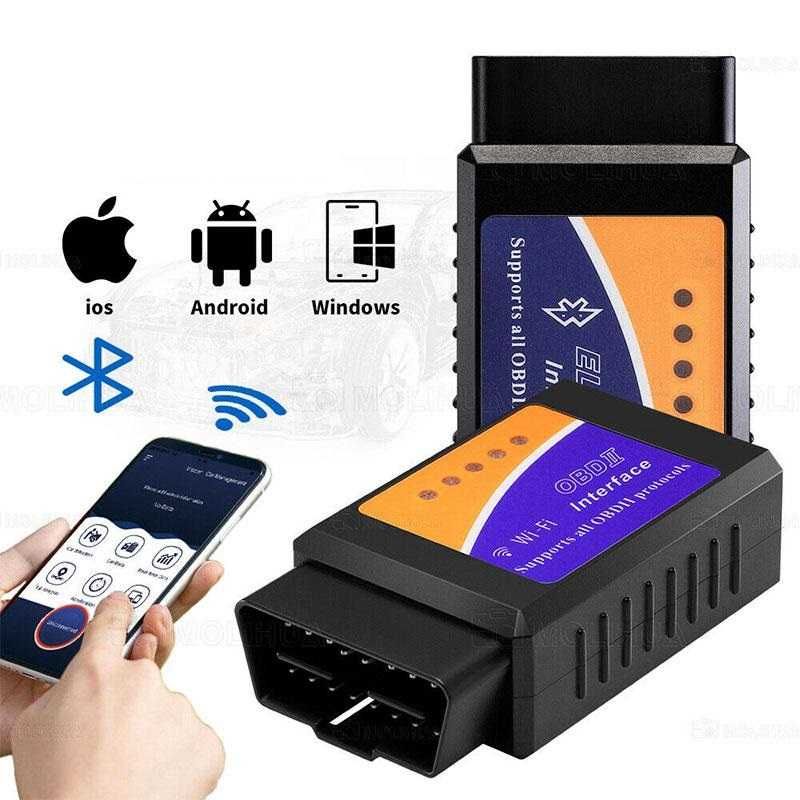 Тестер за автомобилна диагностика ELM 327 OBD II WIFI V2.1