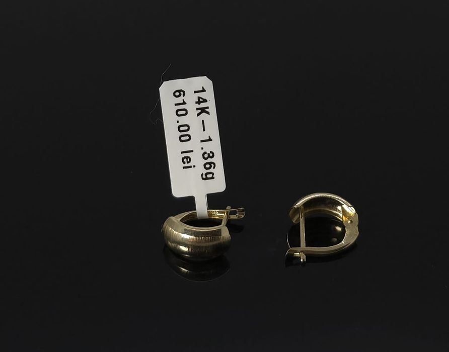 Cercei aur 14k 1.36gr