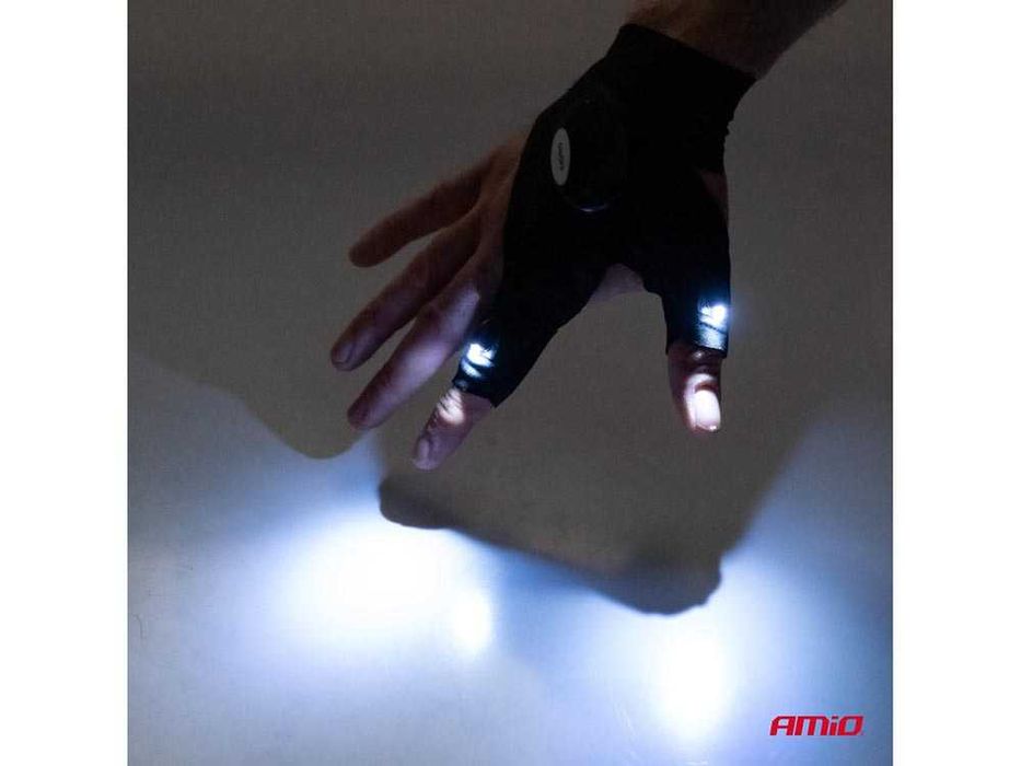 Mănuși cu lanternă cu LED
