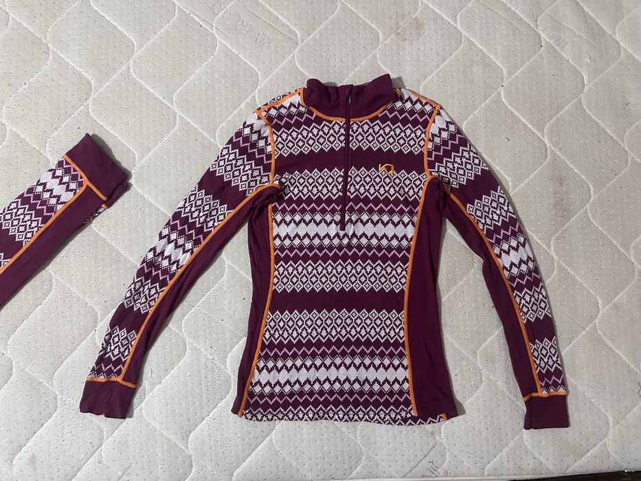 Kari Traa вълнен сет (термо блуза и термо клин)