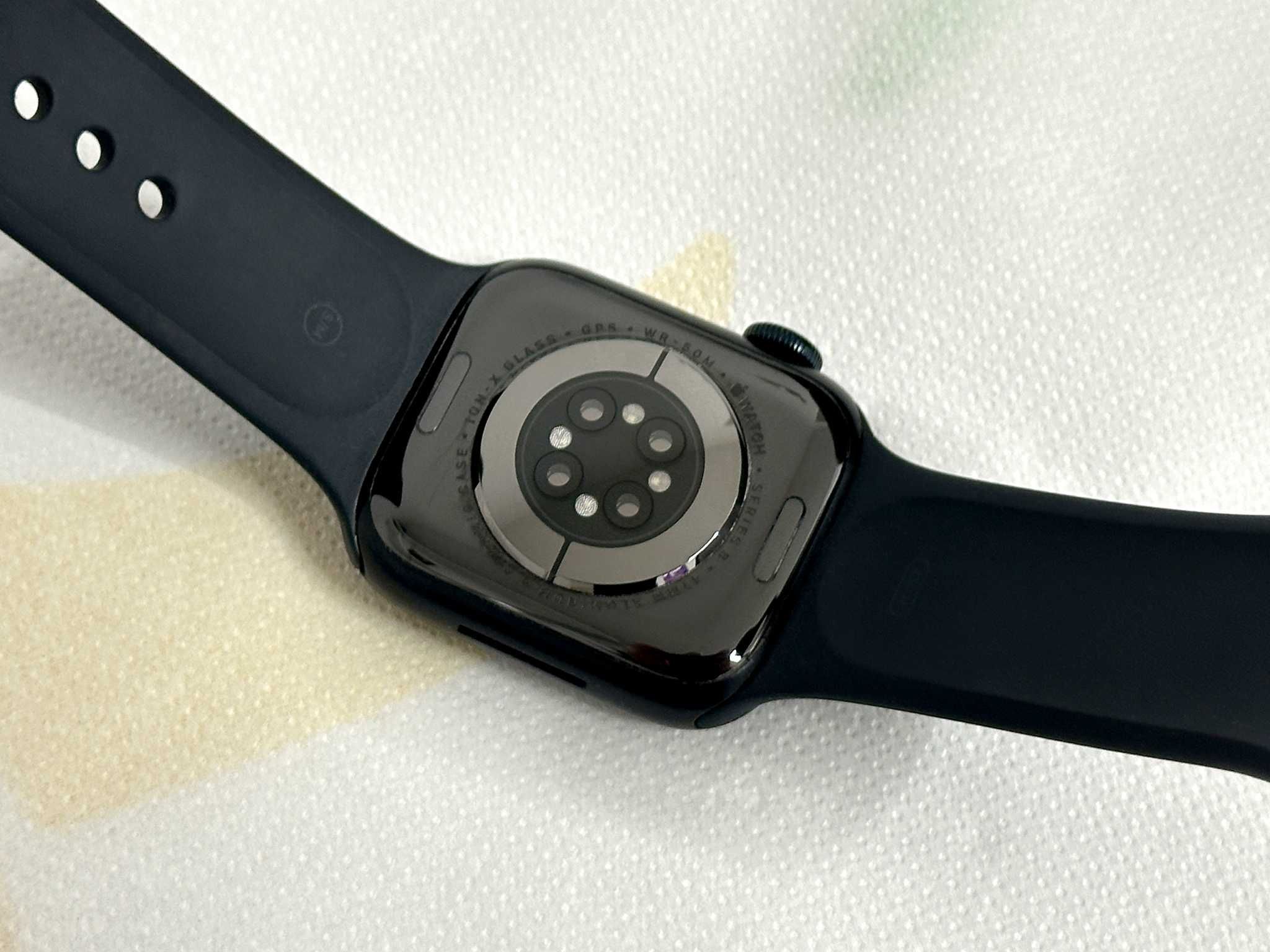 Apple Watch 8, GPS, Midnight Aluminium 41mm, Midnight Sport Band