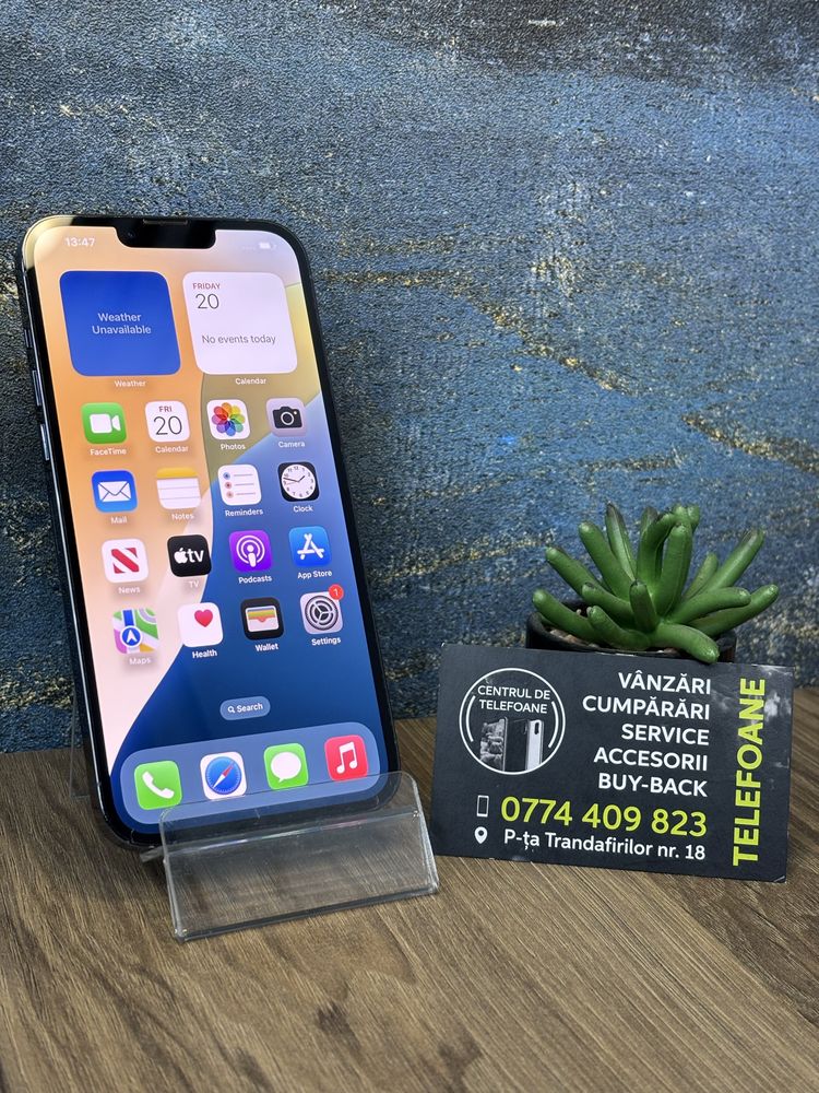 Iphone 13 Pro Max/128Gb/Garantie 2 Ani Centrul de Telefoane/Rate