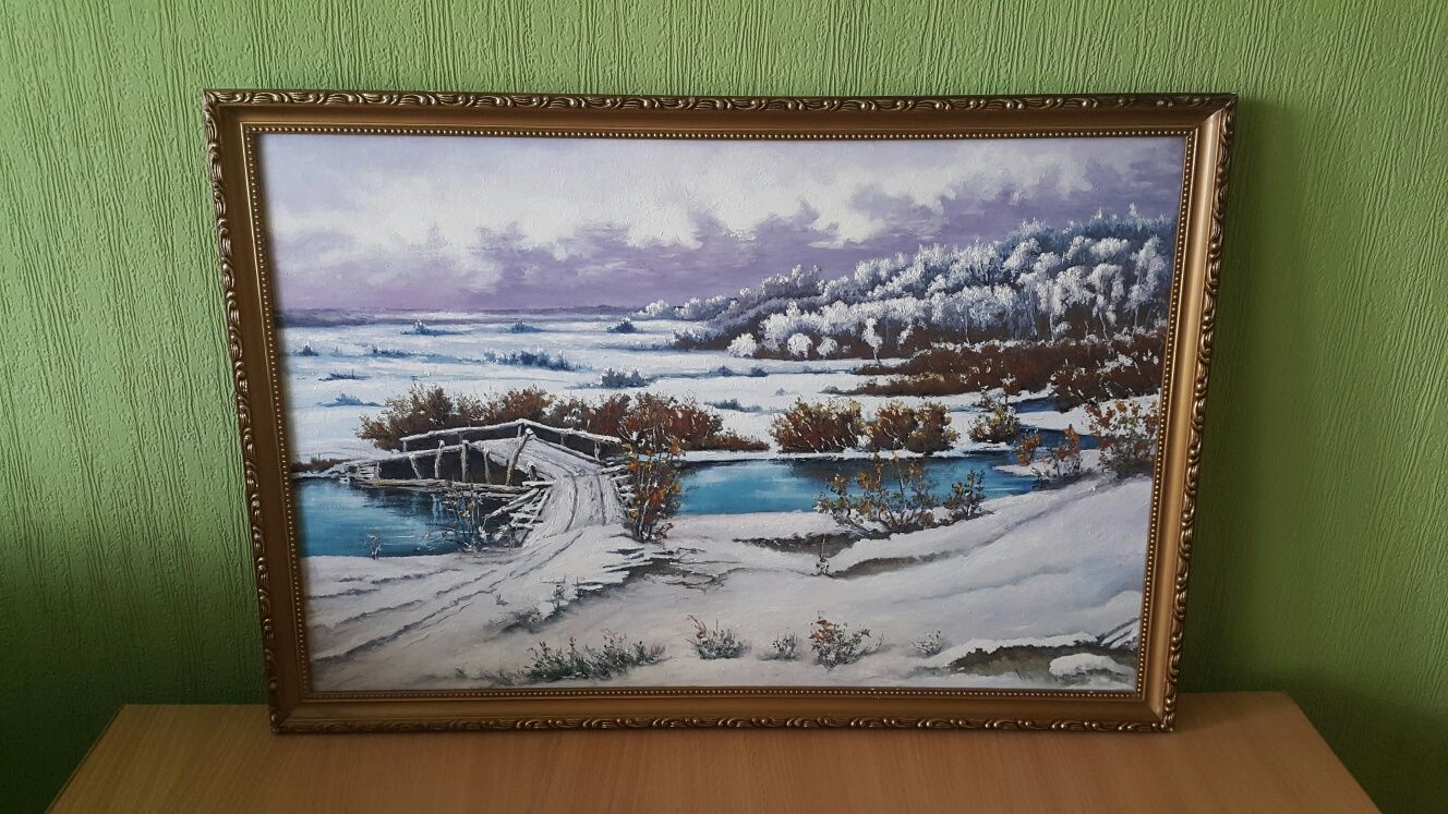Картина "Ранний снег"