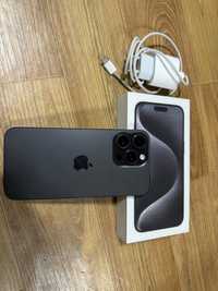 Срочно продается. iPhone 15 pro max Titanium black в идеальном состоян