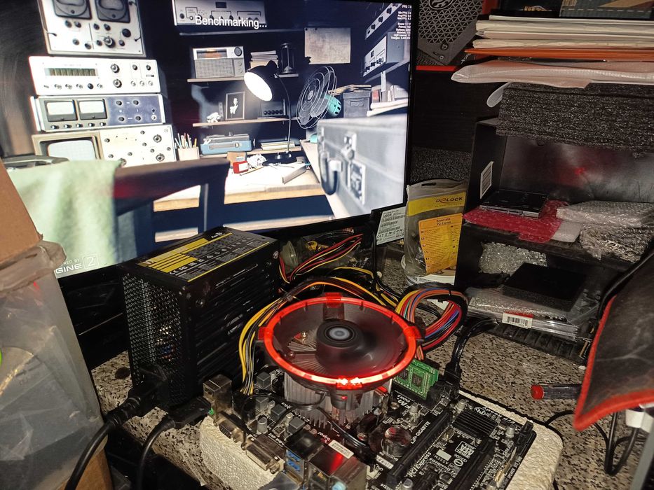 Kit esports gaming, AMD A8-6600K + placa baza Gigabyte + video 2gb