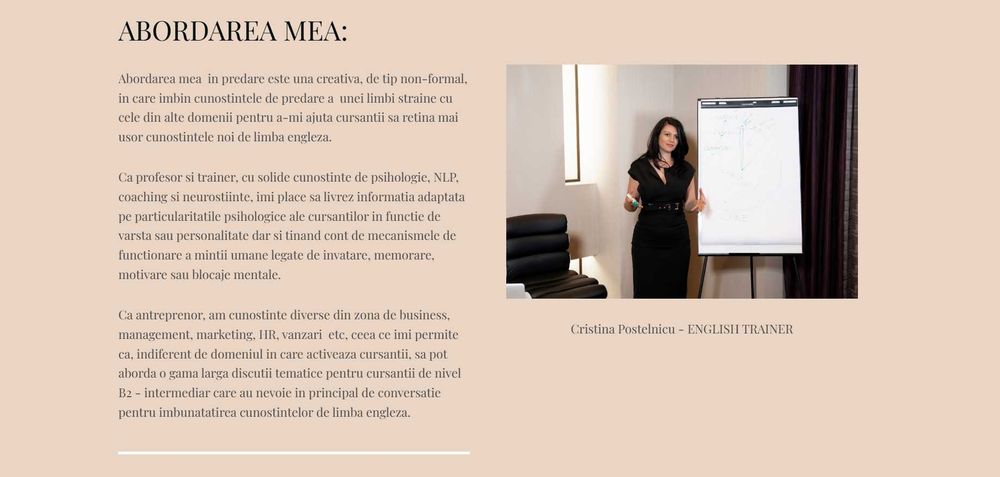 Cursuri/Meditatii  Limba Engleza - 60 lei/ora