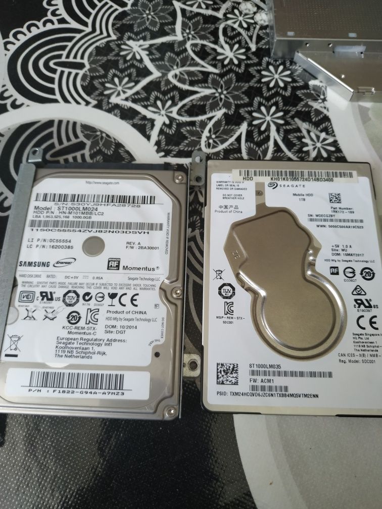 Продам HDD 1 TB, на 500гб, и 320 Гб