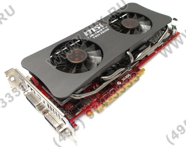 Продам MSI GF N275GTX 896Mb Twin Frozr OC с CUDA