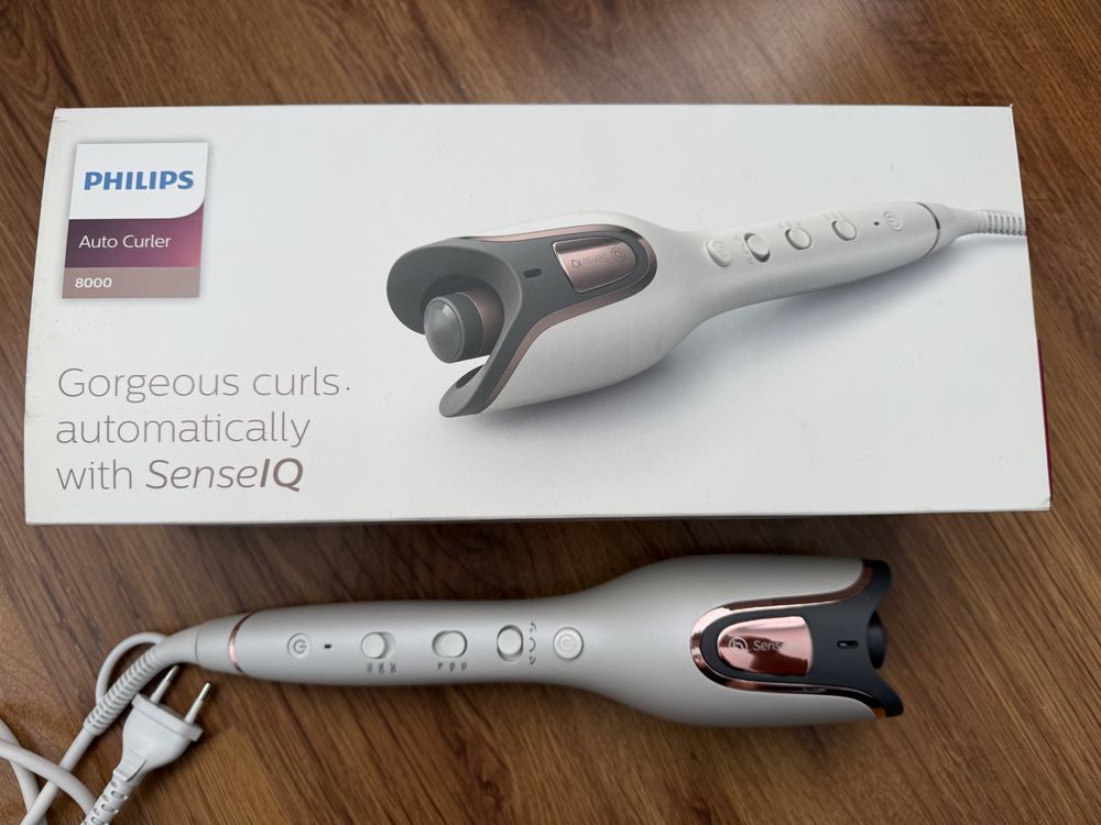 Автоматична маша за къдрици Philips Sense IQ