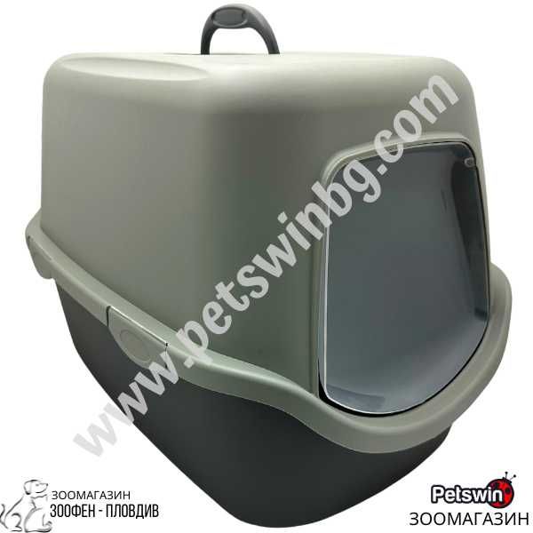 Закрита/Затворена Котешка Тоалетна- 56см/40см/40см- Шисти- StefanPlast